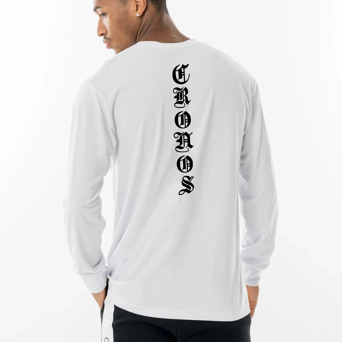 Undershirt Crew Neck - NEW Men's CRONOS Long Sleeve T
