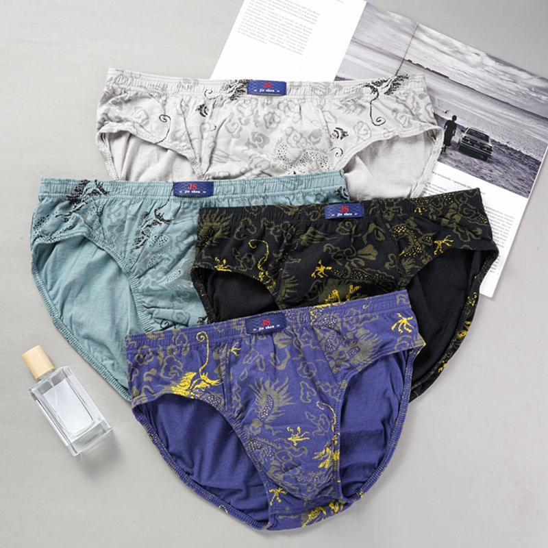 10 Pcs/Lot 100% Cotton Men's P - огляд і ціна Boxer Brief Pack Cotton