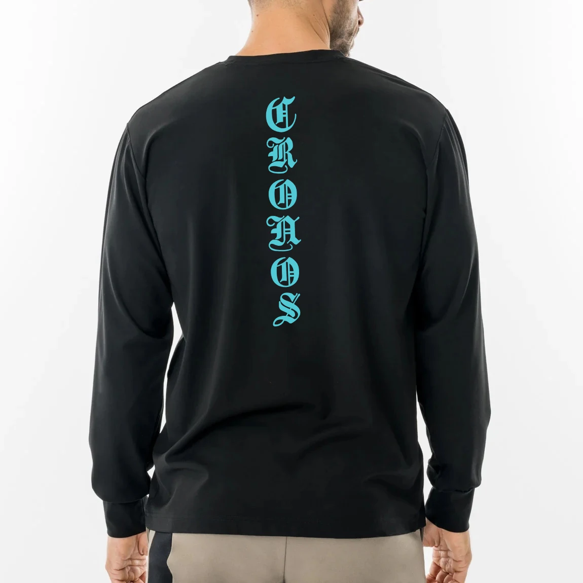 NEW Men's CRONOS Long Sleeve T - огляд і ціна Undershirt Crew Neck