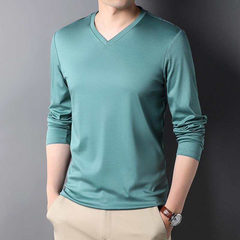 Stylish 2023 V-Neck Long Sleev - огляд і ціна Undershirt Crew Neck