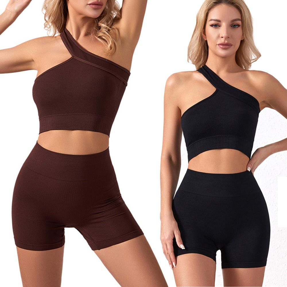 2Pcs Casual Seamless Women Wor - огляд і ціна Tank Top Ribbed