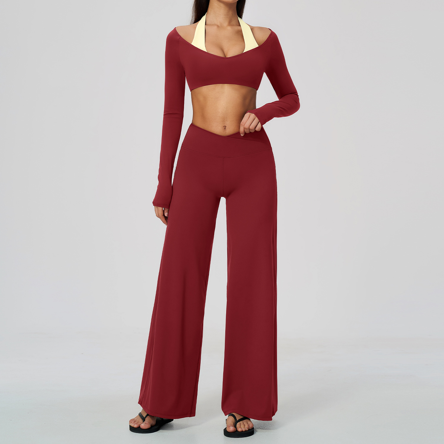 2 Piece Women Tracksuit Fitnes - огляд і ціна Compression Long Pant