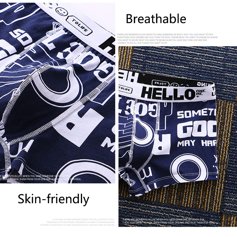 Men Panty Two Pack Printing Fl - огляд і ціна Boxer Brief Pack Cotton