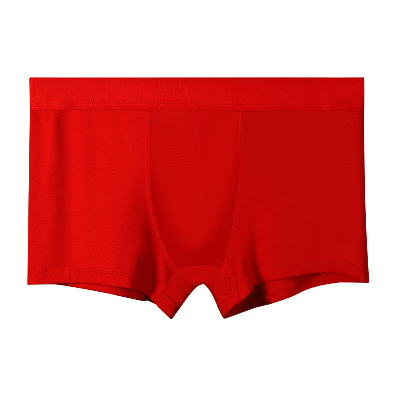 Men's 100% Cotton Red Boxer Br - огляд і ціна Boxer Brief Pack Cotton